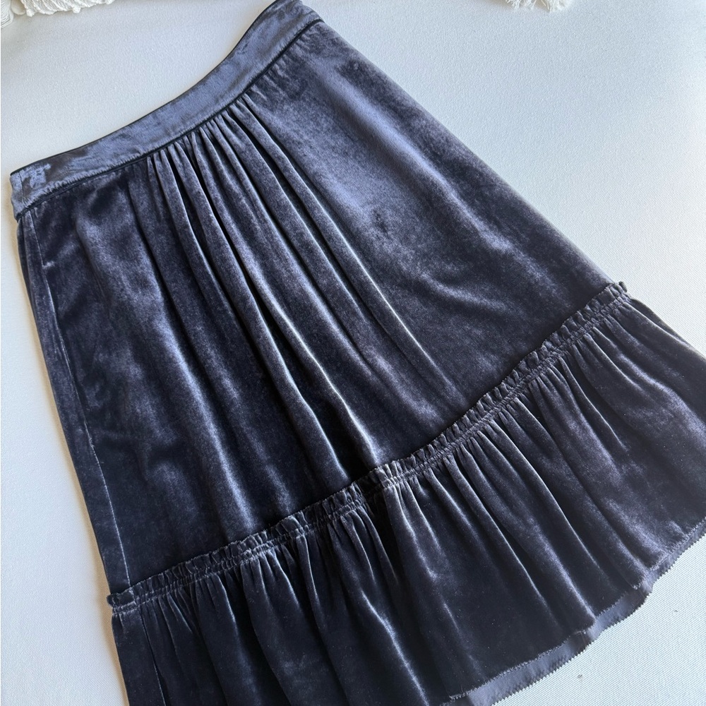 DKNY Vintage Purple Velvet Skirt❗️